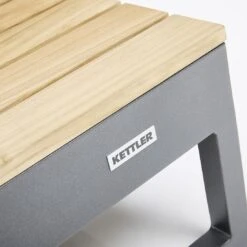 Kettler Ocean Skid Platform Loungetisch Aluminium/Teak Anthrazit Matt/Teak -GartenMöbelPro Verkäufe kettler ocean skid platform loungetisch aluminium teak 1438407 4