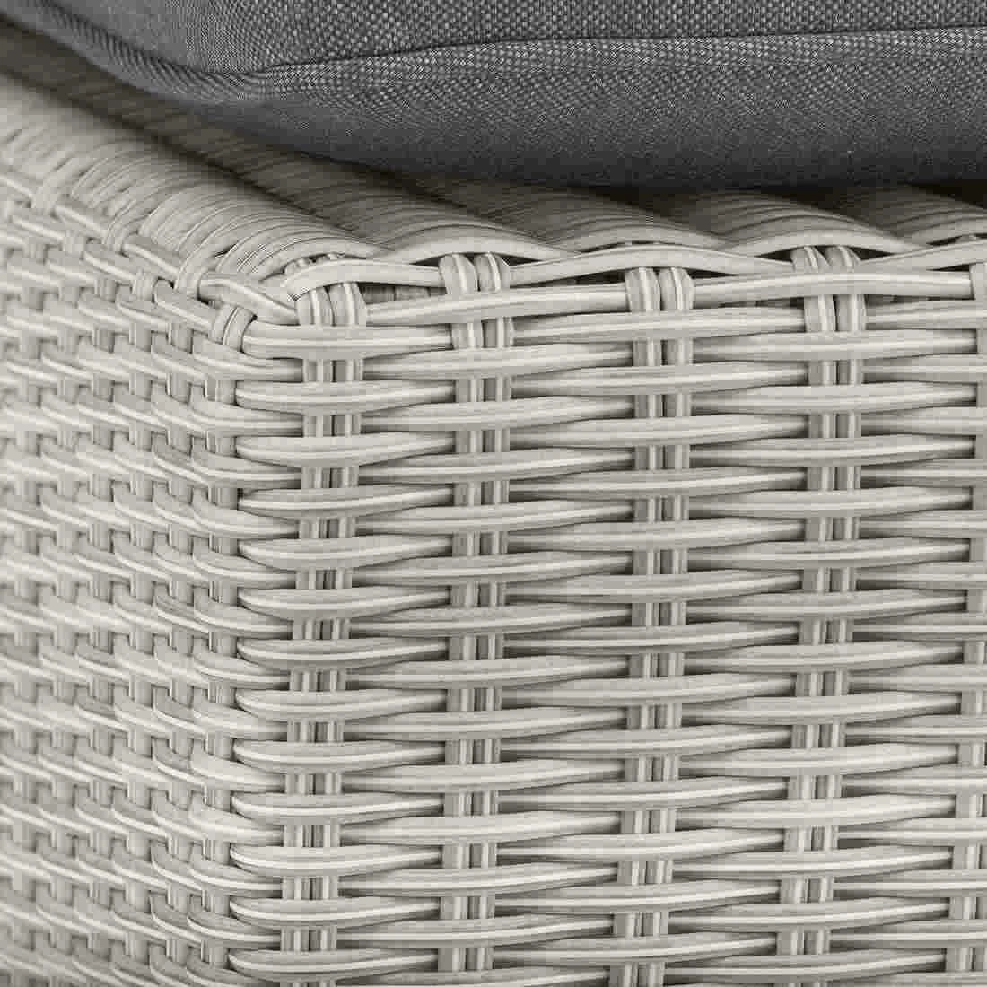 Kettler Palma Modular Gartensofa Geflecht White Wash/Anthrazit 6 Kettler Palma Modular Gartensofa Geflecht White Wash/Anthrazit – Bild 4