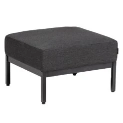 Kettler Pure Hocker Aluminium/Sunbrella Anthrazit/Sooty
