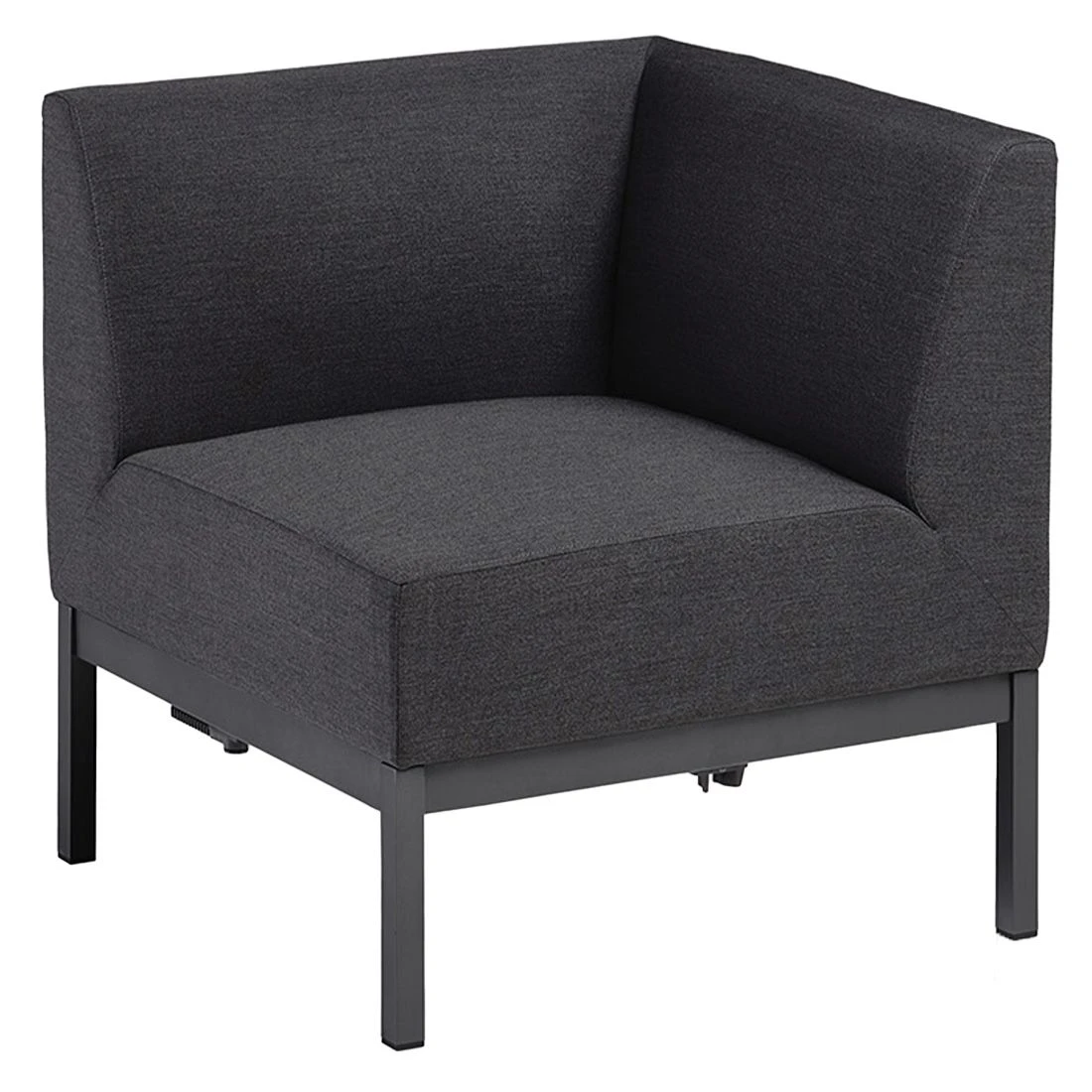 Kettler Pure City-Line Eck-/Endmodul Aluminium/Sunbrella Anthrazit/Sooty 3 Kettler Pure City-Line Eck-/Endmodul Aluminium/Sunbrella Anthrazit/Sooty