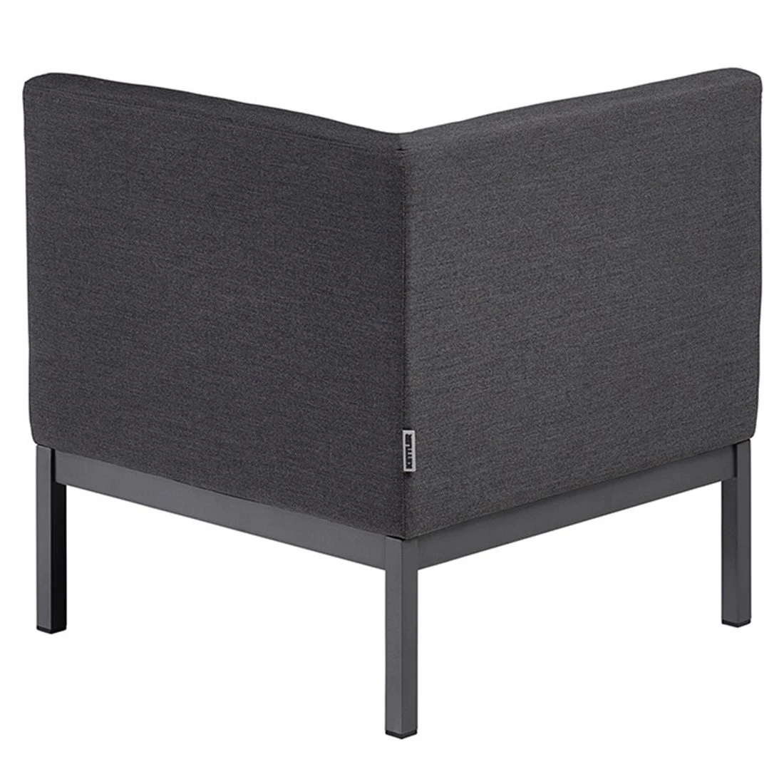 Kettler Pure City-Line Eck-/Endmodul Aluminium/Sunbrella Anthrazit/Sooty 5 Kettler Pure City-Line Eck-/Endmodul Aluminium/Sunbrella Anthrazit/Sooty – Bild 3