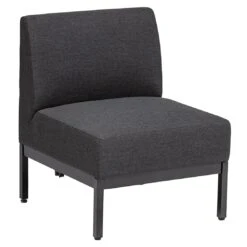 Kettler Pure Mittelmodul Aluminium/Sunbrella Anthrazit/Sooty