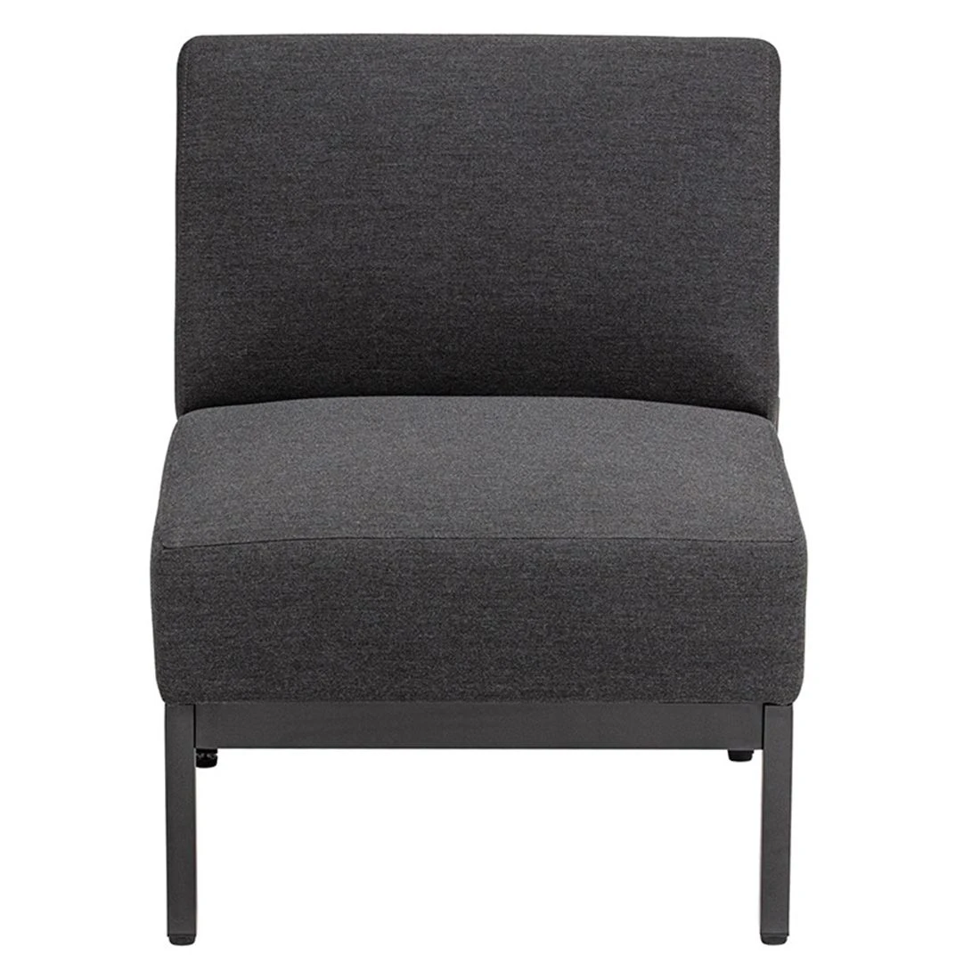 Kettler Pure Mittelmodul Aluminium/Sunbrella Anthrazit/Sooty 5 Kettler Pure Mittelmodul Aluminium/Sunbrella Anthrazit/Sooty – Bild 3