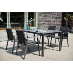 Kettler Rasmus Stapelsessel Aluminium/Outdoorgewebe Anthrazit/Charcoal -GartenMöbelPro Verkäufe kettler rasmus stapelsessel aluminium outdoorgewebe anthrazit charcoal 1288081 6