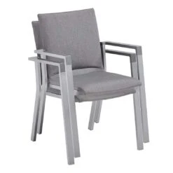 Kettler Rasmus Stapelsessel Aluminium/Sunbrella Silber/Flanelle -GartenMöbelPro Verkäufe kettler rasmus stapelsessel aluminium sunbrella silber flanelle 1288070 6