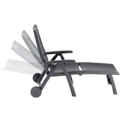 Kettler Roma Rollliege Kunststoff Anthrazit -GartenMöbelPro Verkäufe kettler rolliege roma kunststoff anthrazit 01638 700 4