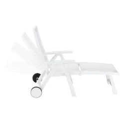 Kettler Roma Gartenliege Kunststoff Weiß 14 Kettler Roma Gartenliege Kunststoff Weiß -GartenMöbelPro Verkäufe kettler roma gartenliege rollbar kunststoff weiss 01638 000 5