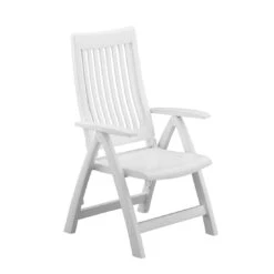 Kettler Roma Klappsessel Kunststoff Weiß -GartenMöbelPro Verkäufe kettler roma gartenstuhl klappbar kunststoff weiss 01438 000 1