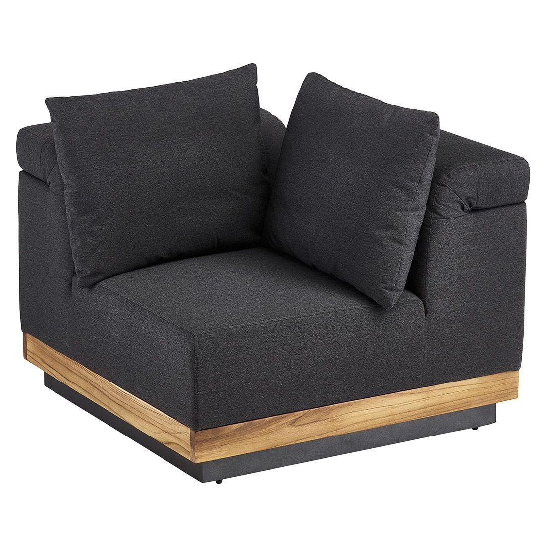 Kettler Royal Platform Ecklounge Aluminium/Sunbrella Anthrazit/Sooty 7 Kettler Royal Platform Ecklounge Aluminium/Sunbrella Anthrazit/Sooty – Bild 5