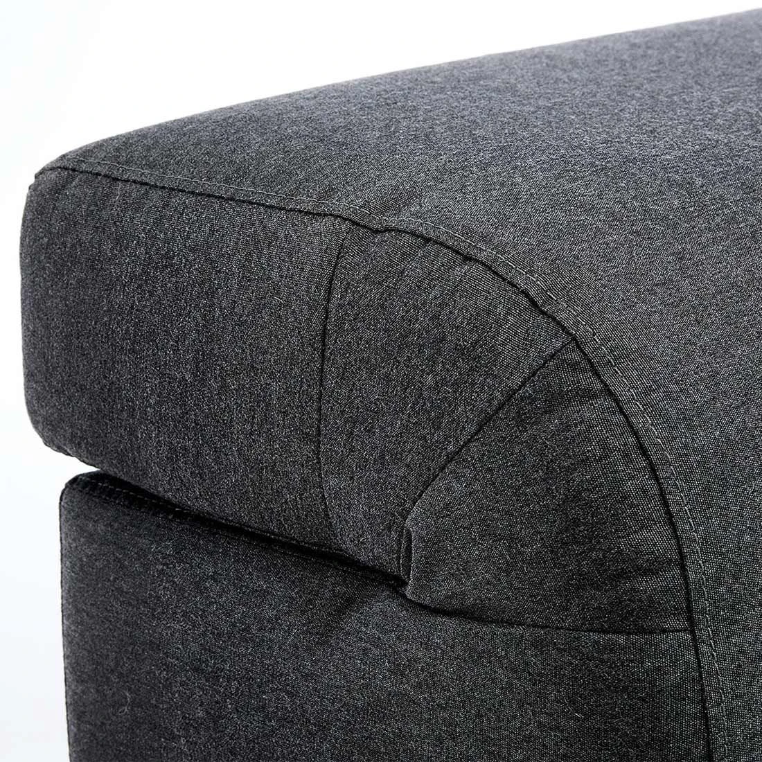 Kettler Royal Platform Eck-/Endmodul Aluminium/Teak/Sunbrella Anthrazit/Sooty 8 Kettler Royal Platform Eck-/Endmodul Aluminium/Teak/Sunbrella Anthrazit/Sooty – Bild 6