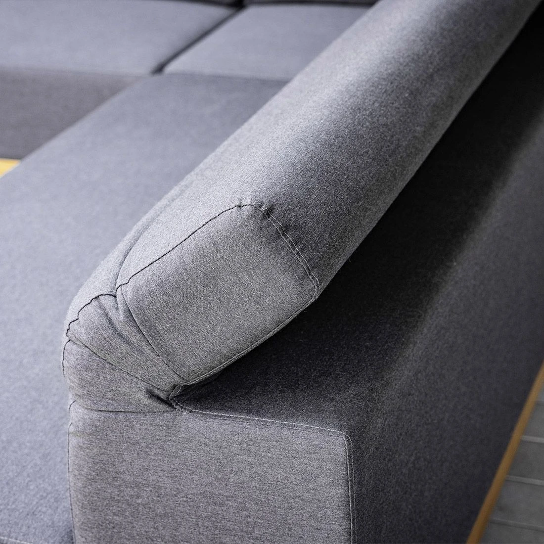 Kettler Royal Platform Loungebank Aluminium/Teak/Sunbrella Anthrazit/Sooty 12 Kettler Royal Platform Loungebank Aluminium/Teak/Sunbrella Anthrazit/Sooty – Bild 10