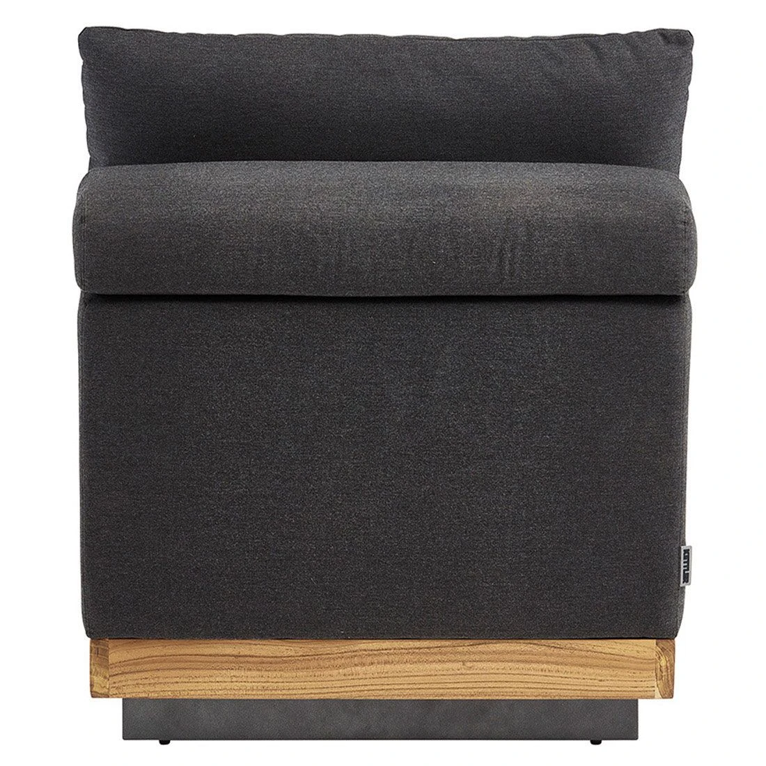 Kettler Royal Platform Mittelmodul Aluminium/Teak/Sunbrella Anthrazit/Sooty 8 Kettler Royal Platform Mittelmodul Aluminium/Teak/Sunbrella Anthrazit/Sooty – Bild 6