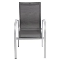 Kettler Tampa Stapelsessel Aluminium/Outdoorgewebe Silber/Anthrazit -GartenMöbelPro Verkäufe kettler tampa stapelsessel aluminium outdoorgewebe 1439353 2