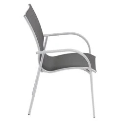 Kettler Tampa Stapelsessel Aluminium/Outdoorgewebe Silber/Anthrazit -GartenMöbelPro Verkäufe kettler tampa stapelsessel aluminium outdoorgewebe 1439353 3