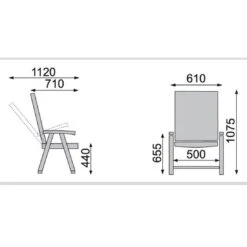 Kettler Wave Klappsessel Aluminium/Kunststoff Silber/Anthrazit -GartenMöbelPro Verkäufe kettler wave multipositionssessel silber anthrazit 0302001 0000 11