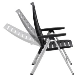 Kettler Wave Klappsessel Aluminium/Kunststoff Silber/Anthrazit -GartenMöbelPro Verkäufe kettler wave multipositionssessel silber anthrazit 0302001 0000 5