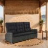 LC Garden Barcelona Gartensofa Komfort Geflecht Grau Mix/Schwarz -GartenMöbelPro Verkäufe l c wholesaler barcelona 3 sitzersofa dining geflecht grey mix anthrazit 1094085 1