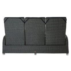 LC Garden Barcelona Gartensofa Komfort Geflecht Grau Mix/Schwarz -GartenMöbelPro Verkäufe l c wholesaler barcelona 3 sitzersofa dining geflecht grey mix anthrazit 1094085 6