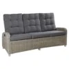 LC Garden Bilbao Gartensofa Geflecht Inkl. Kissen Grau -GartenMöbelPro Verkäufe l c wholesaler bilbao 3 sitzersofa alu geflecht inkl kissen stone grey 1093249 1