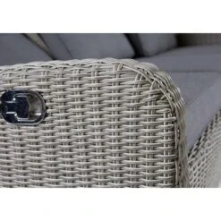 LC Garden Bilbao Gartensofa Geflecht Inkl. Kissen Grau -GartenMöbelPro Verkäufe l c wholesaler bilbao 3 sitzersofa alu geflecht inkl kissen stone grey 1093249 6
