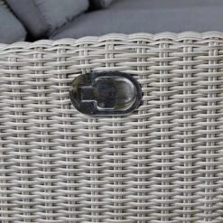 LC Garden Bilbao Gartensofa Geflecht Inkl. Kissen Grau -GartenMöbelPro Verkäufe l c wholesaler bilbao 3 sitzersofa alu geflecht inkl kissen stone grey 1093249 7