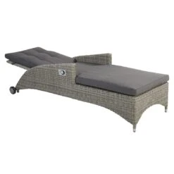 LC Garden Bilbao Gartenliege Geflecht Inkl. Kissen Grau 8 LC Garden Bilbao Gartenliege Geflecht Inkl. Kissen Grau -GartenMöbelPro Verkäufe l c wholesaler bilbao rollliege alu geflecht inkl kissen stone grey 1093260 3