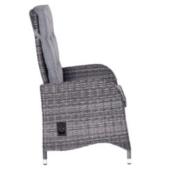 LC Garden Bailado Gartensessel Geflecht/Polyester Omega Grau/Grau -GartenMöbelPro Verkäufe lc garden bailado verstellsessel geflecht polster omega grau grau 1248239 4