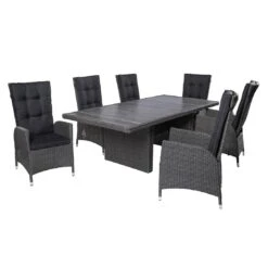 LC Garden Barcelona Gartensessel Aluminium/Geflecht Grau-Mix 18 LC Garden Barcelona Gartensessel Aluminium/Geflecht Grau-Mix -GartenMöbelPro Verkäufe lc garden barcelona diningsessel aluminium geflecht 1432214 8