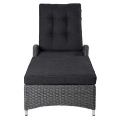 LC Garden Barcelona Gartenliege Aluminium/Geflecht Silber/Grau Mix -GartenMöbelPro Verkäufe lc garden barcelona rollliege aluminium geflecht 1432819 3