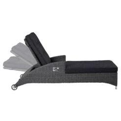 LC Garden Barcelona Gartenliege Aluminium/Geflecht Silber/Grau Mix -GartenMöbelPro Verkäufe lc garden barcelona rollliege aluminium geflecht 1432819 5