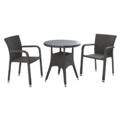 LC Garden Barcelona Stapelsessel Aluminium/Geflecht Grau Mix -GartenMöbelPro Verkäufe lc garden barcelona stapelstuhl aluminium geflecht 1345160 4