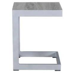 LC Garden Bondino Beistelltisch 32x40cm Aluminium/Keramik Silber/Easy Grey -GartenMöbelPro Verkäufe lc garden bondino beistelltisch 32x40cm aluminium 1432357 3