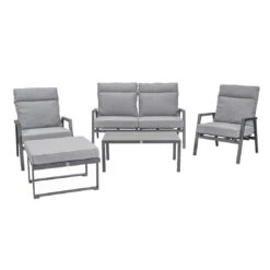 LC Garden Bondino Loungetisch 100x60cm Aluminium/Glaskeramik Anthrazit/Steingrau -GartenMöbelPro Verkäufe lc garden bondino couchtisch 100x60cm aluminium glaskeramik 1433380 4
