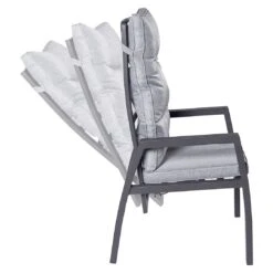 LC Garden Bondino Gartenmöbel-Set 10tlg. Tisch 200/260x100cm Anthrazit/Grau -GartenMöbelPro Verkäufe lc garden bondino gartenmoebel set 10tlg tisch 200 260x100cm 1485476 3