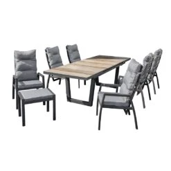 LC Garden Bondino II Gartenhocker Aluminium/Polster Anthrazit/Grau -GartenMöbelPro Verkäufe lc garden bondino ii hocker aluminium polster anthrazit grau 1248140 5