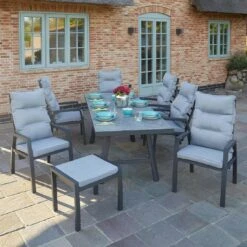 LC Garden Bondino II Gartenhocker Aluminium/Polster Anthrazit/Grau -GartenMöbelPro Verkäufe lc garden bondino ii hocker aluminium polster anthrazit grau 1248140 6