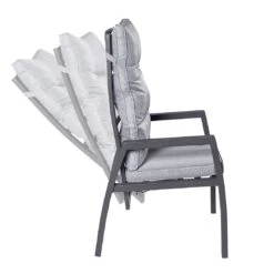 LC Garden Bondino II Gartensessel Aluminium/Polyester Anthrazit/Grau -GartenMöbelPro Verkäufe lc garden bondino ii verstellsessel aluminium polster anthrazit grau 1248129 4