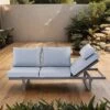 LC Garden Bondino Gartensofa Aluminium/Polyester Anthrazit/Grau -GartenMöbelPro Verkäufe lc garden bondino multifunktionssofa 200cm aluminium anthrazit 1195483 1