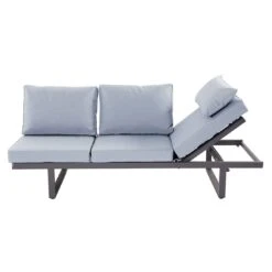 LC Garden Bondino Gartensofa Aluminium/Polyester Anthrazit/Grau -GartenMöbelPro Verkäufe lc garden bondino multifunktionssofa 200cm aluminium anthrazit 1195483 2