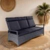LC Garden Keramo Gartensofa Inkl. Kissen Aluminium/Geflecht Anthrazit/Grau Mix -GartenMöbelPro Verkäufe lc garden keramo 3 sitzersofa inkl kissen aluminium geflecht 1345578 1