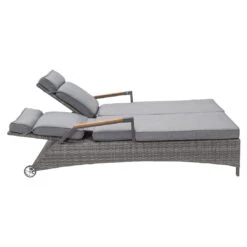 LC Garden Keramo Doppelliege Inkl. Kissen Geflecht/Polyester Naturgrau 11 LC Garden Keramo Doppelliege Inkl. Kissen Geflecht/Polyester Naturgrau -GartenMöbelPro Verkäufe lc garden keramo daybed inkl kissen aluminium geflecht teak 1345622 5