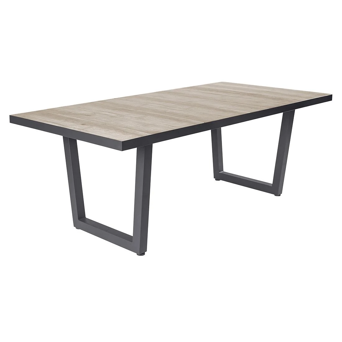 LC Garden Keramo Gartenmöbel-Set 5-tlg. Tisch 200x100cm Naturgrau 6 LC Garden Keramo Gartenmöbel-Set 5-tlg. Tisch 200x100cm Naturgrau – Bild 4