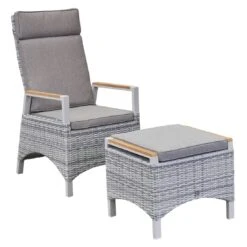 LC Garden Keramo Dining Verstellsessel Aluminium/Geflecht Off White/Cold White -GartenMöbelPro Verkäufe lc garden keramo loungesessel aluminium geflecht teak armlehnen 1434337 6