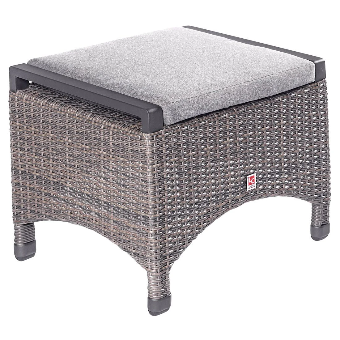 LC Garden Komido Gartenmöbel-Set 8-tlg. Tisch 200/260x100cm Anthrazit/Omega Braun 6 LC Garden Komido Gartenmöbel-Set 8-tlg. Tisch 200/260x100cm Anthrazit/Omega Braun – Bild 4