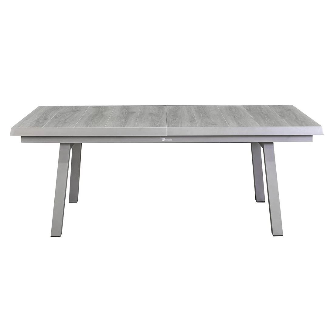 LC Garden Nizza Ausziehtisch 200/260x100x75cm Aluminium/Keramik Silber/Easy Grey 5 LC Garden Nizza Ausziehtisch 200/260x100x75cm Aluminium/Keramik Silber/Easy Grey – Bild 3