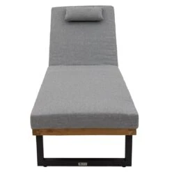 LC Garden Riviona Gartenliege Teak/Polster Natur/Grau -GartenMöbelPro Verkäufe lc garden riviano gartenliege teak polster 1435547 2