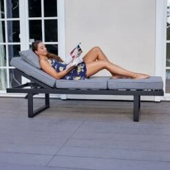 LC Garden Sondrino Gartensofa Aluminium/Polyester Schwarz/Grau 14 LC Garden Sondrino Gartensofa Aluminium/Polyester Schwarz/Grau -GartenMöbelPro Verkäufe lc garden sondrino 3 sitzersofa 202x70cm aluminium polyester 1433677 3