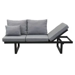 LC Garden Sondrino Gartensofa Aluminium/Polyester Schwarz/Grau 18 LC Garden Sondrino Gartensofa Aluminium/Polyester Schwarz/Grau -GartenMöbelPro Verkäufe lc garden sondrino 3 sitzersofa 202x70cm aluminium polyester 1433677 7
