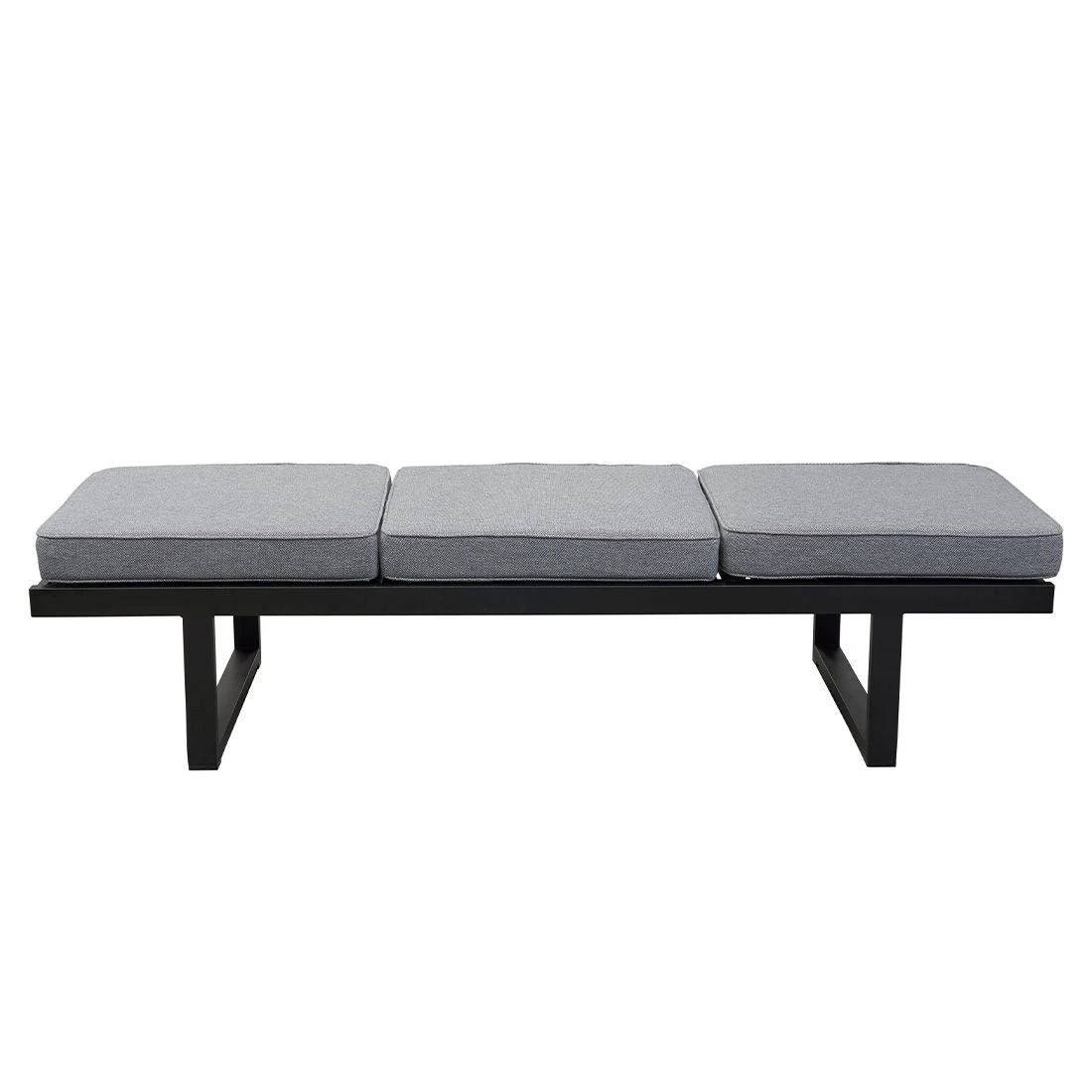 LC Garden Sondrino Gartensofa Aluminium/Polyester Schwarz/Grau 11 LC Garden Sondrino Gartensofa Aluminium/Polyester Schwarz/Grau – Bild 9
