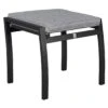 LC Garden Sondrino Gartenhocker Mit Kissen Aluminium/Polyester Schwarz/Grau -GartenMöbelPro Verkäufe lc garden sondrino hocker mit kissen aluminium polyester 1433039 1